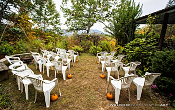Fall wedding